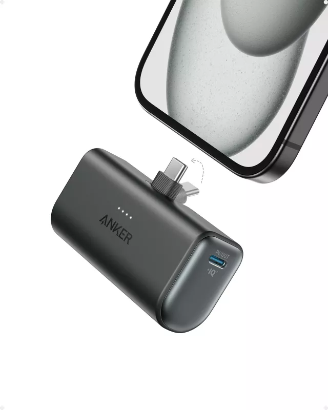 Powerbank Anker Nano 5000 mAh 22.5 W Ngjyrë zezë