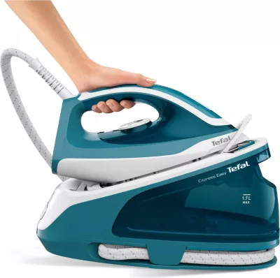 Hekur Tefal Express Easy SV6131, 2200 W, 1.7 L, Bardhë, Blu