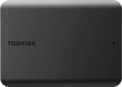 Hard disk i jashtëm Toshiba Canvio Basics 4TB 2.5\" USB 3.2 Gen 1, i zi