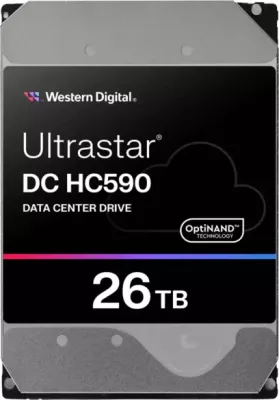 Hard disk intern WD Ultrastar DC HC590 26TB 3.5\" SATA 6Gb/s 7200rpm 512MB (WUH722626ALE6L4 / 0F65672)