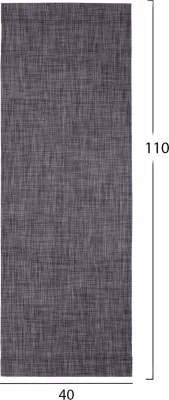 Pëlhurë zëvendësuese për shezlong Limnos, tekstilene gri, 110x40cm, 1 copë