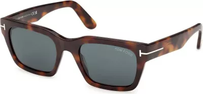 Syze dielli për meshkuj Tom Ford ANDY-02 FT1333 53V, Havana [Ngjyra: 53]