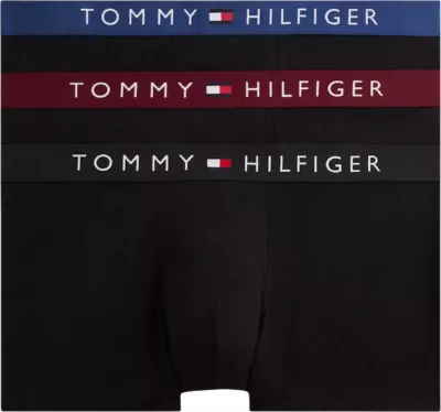 Të brendshme për meshkuj Tommy Hilfiger 3P Trunk WB UM0UM03908, kuqe/zeza