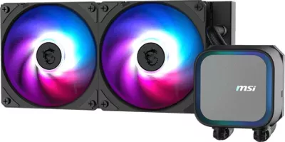 Ftohës uji all-in-one MSI MAG Coreliquid A13 240, 2x12cm, RGB, i zi