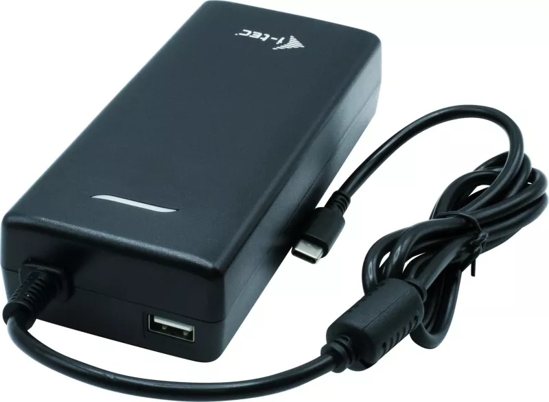 Doking stacion i-tec USB-C Dual Display, 100W, me karikues universal, i zi