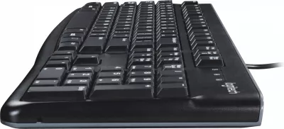 Tastierë Logitech K120, AZERTY, me kabllo, e zezë