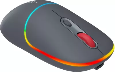 Maus CANYON MW-22 2në1 Bluetooth/2.4GHz, DPI 800-1600, RGB, me rimbushje, gri e errët