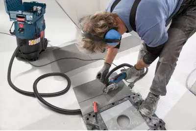 Fshesë me korrent Bosch GAS 35 L SFC+ Professional, 35 L, e zezë, blu