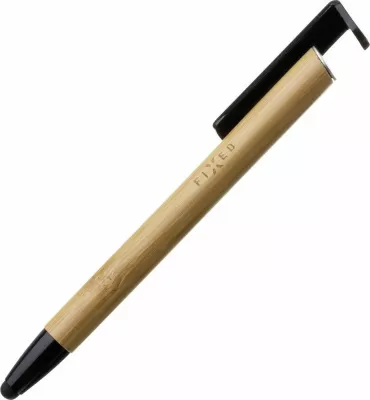 Stilolaps me stylus dhe mbajtëse Fixed Pen 3n1, Bamboo