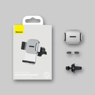 Mbajtës telefoni për makinë Baseus Easy Control Clamp SUYK000-001, i zi