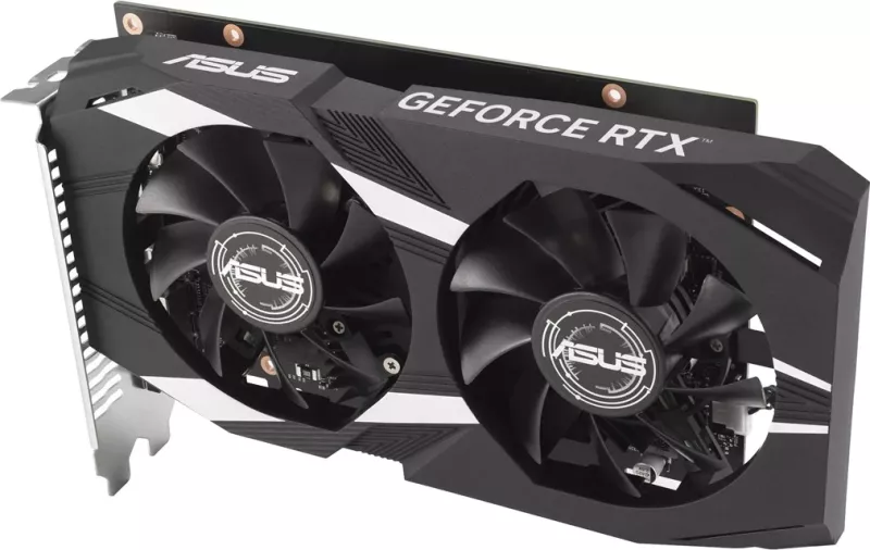 Kartë Grafike ASUS Dual -RTX3050-O6G, NVIDIA GeForce RTX 3050, 6 GB GDDR6