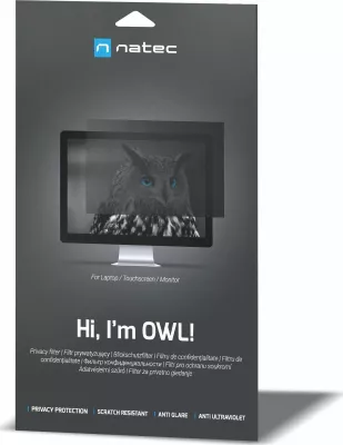 Filtër privatësie Natec RODO OWL 21.5\" 16:9, transparent (NFP-1476)