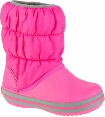 Çizme dimri për vajza Crocs, të kuqe [Madhësia: W33 L34]