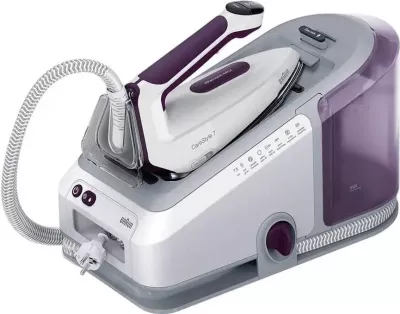Hekur me stacion avulli, Braun, CareStyle 7 Pro IS7266VI, 2700W 7.5 bar 2L, vjollcë