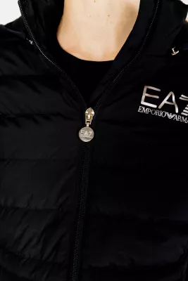 Jakne bomber për femra EA7 8NTB23 TNF8Z, e zezë me të artë [Madhësia: M]