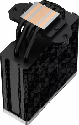 Ftohës ajri DeepCool AK400 ZERO DARK PLUS, 12 cm, 500 RPM, 1650 RPM, Ngjyrë e zezë