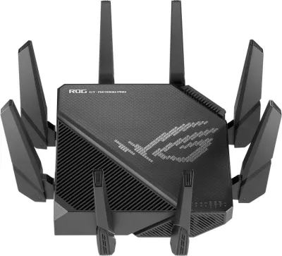 Router ASUS ROG Rapture GT-AX11000 Pro, Wi-Fi 6, Tri-band, Ethernet LAN, E zezë