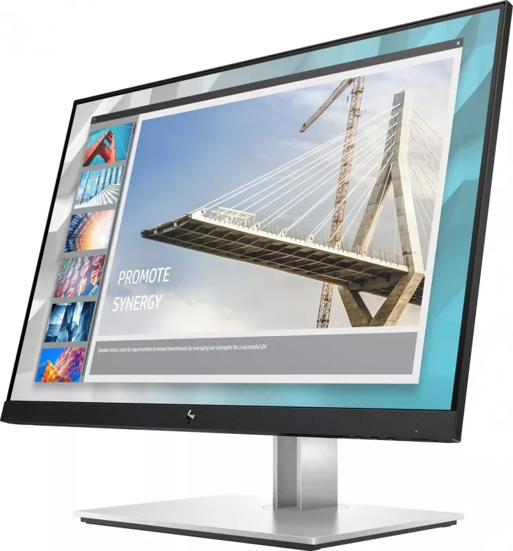 Monitor HP E24i G4, 24", 60Hz, i zi/ argjend