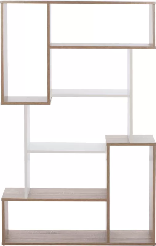 Raft librash SHAY FH8768.01 85X22X140 bardhë