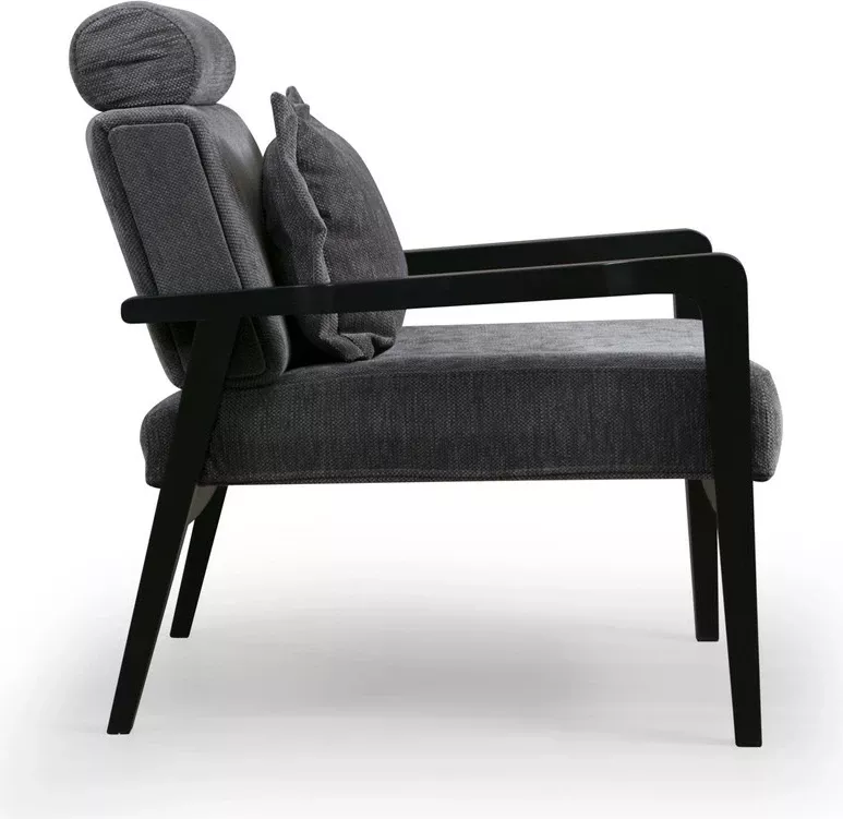 Karrige Wing, Atelier del Sofa, Apollo, ngjyrë gri