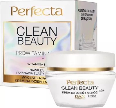 Krem dite dhe nate për femra Perfecta Clean Beauty Smoothing 40+, 50ml