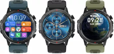 Smartwatch Tracer SMR11 Hero 1.39\" 360x360 IPS, Bluetooth 5.2, IP67, zi, set me 3 rripa