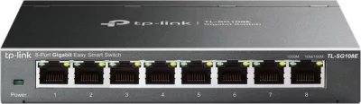 Switch i menaxhueshëm TP-Link, modeli TL-SG108E