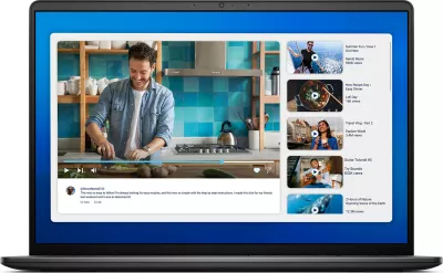 Laptop Dell 16 DC16250, 16", Intel Core 5 120U, 16GB RAM, 512GB SSD, Windows 11 Home