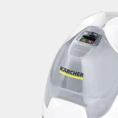 Pastrues me avull, Kärcher, SC 4 EasyFix (1.512-630.0), depozitë uji e heqshme, rregullim 2-nivele, set aksesorësh, bardh e zi
