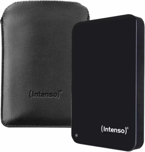 Hard disk i jashtëm Intenso Memory Drive MPN 6023560 1TB 2.5\" USB 3.0 me çantë, i zi