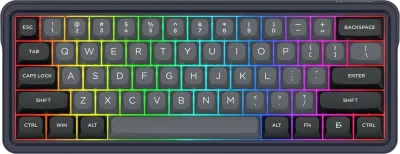 Tastierë Redragon Draconic V2 K730GB-RGB-PRO, 61 taste, RGB, wireless/wired, e zezë
