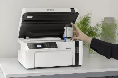 Printer Epson EcoTank M2120, Inkjet, Wi-Fi, Bardhë