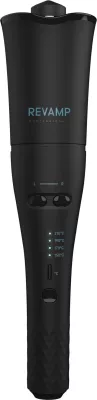 Makinë kaçurrela automatike Revamp Progloss Hollywood Curl CL-2000, 25mm, 150-210°C, me rrotullim majtas/djathtas, e zezë, me mbështetëse silikoni