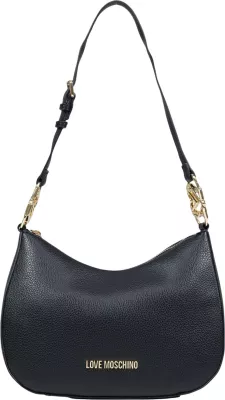 Çantë shpatulle Love Moschino JC4012PP1, e zezë