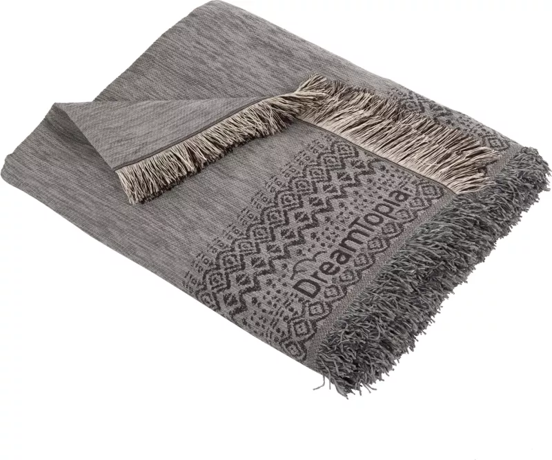 Mbulesë divani me thekë DREAMTOPIA FH12164.05 ngjyrë gri 178x178 cm