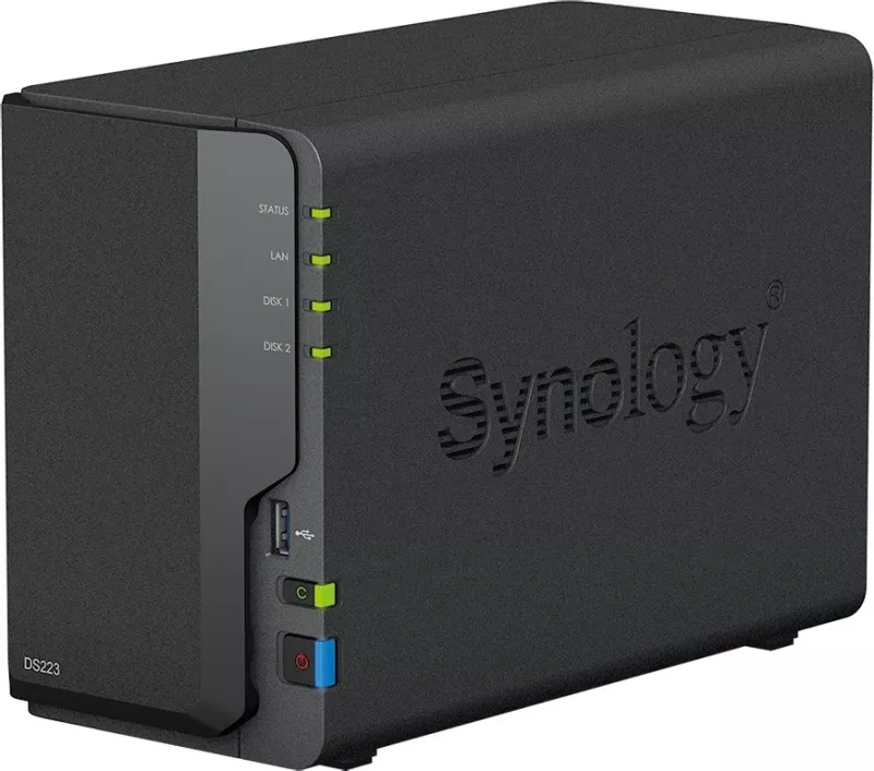 Server për Ruajtje Synology DiskStation DS223, Ethernet LAN RTD1619B