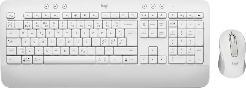 Set tastierë dhe maus Logitech Signature MK650 Combo for Business, wireless, Bluetooth, QWERTY, i bardhë