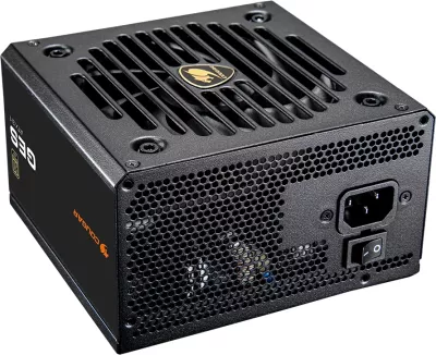 Furnizues rryme (PSU), COUGAR, GES 850, 850W, 80 Plus Gold, PCIe 5.0 12VHPWR, modular, me kabllo fikse, e zezë