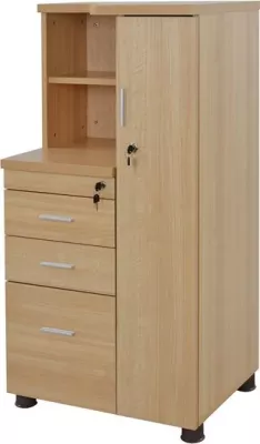 Dollap profesional për zyre, ngjyrë lisi, FH2052.01R, 60x46x120 cm
