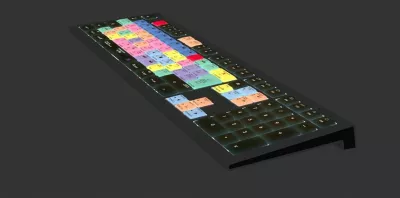 Tastierë LogicKeyboard Astra 2 për Adobe Premiere Pro CC, Mac, FR