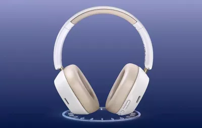 Kufje Ugreen HiTune Max 5C, Bluetooth 5.4, Hybrid ANC, 75 orë, të bardha