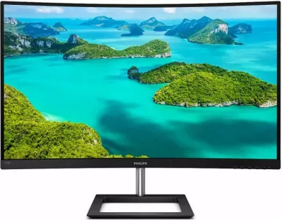 monitor Philips 328E1CA/00 31.5\" VA i lakuar 4K UHD 60Hz me altoparlantë, i zi