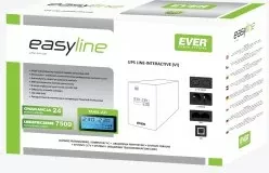 UPS Ever Easyline 1200 AVR USB Line-Interactive, 1.2 kVA, 600W