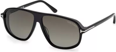 Syze dielli për meshkuj Tom Ford FT1208 01B, të zeza