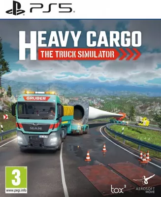 Lojë PS5 Aerosoft Heavy Cargo: The Truck Simulator, PEGI 3