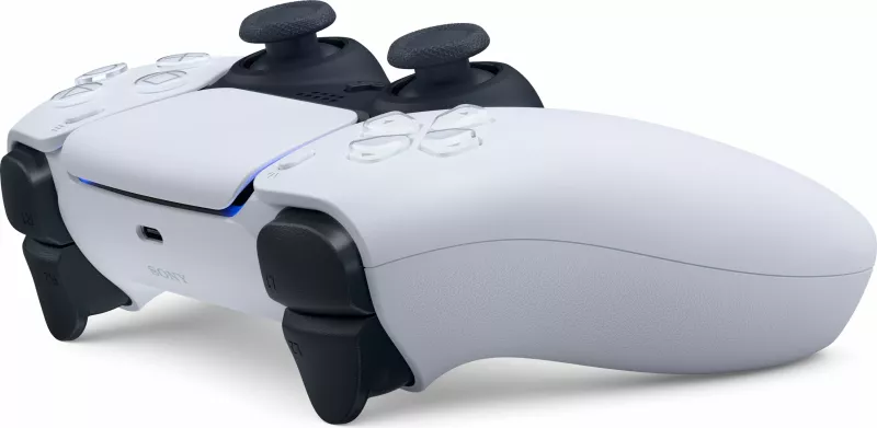Gamepad Sony DualSense Wireless Controller V2, për PS5/PC/Android/iOS, wireless, bardhë/zi thumbnail 2