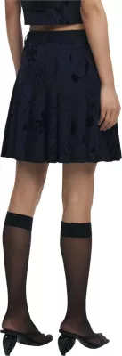 Fund mini për femra Desigual FAL_FLOCK 25WWFW10, i zi [Madhësia: L]