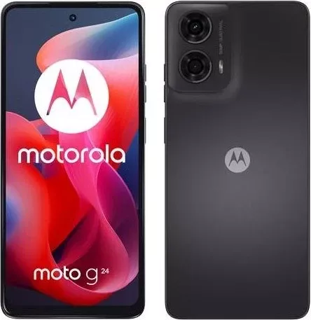 Celular Motorola Moto G24, 8/128GB, Dual SIM, Grafit
