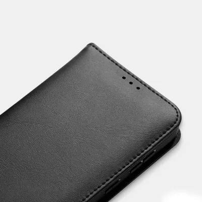 Mbështjellës Dux Ducis Hivo për Samsung Galaxy S25 Edge, me kapak, RFID, i zi