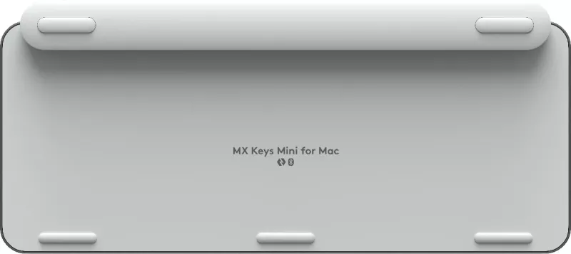 Tastierë mini Logitech MX Keys Mini për Mac, wireless, Bluetooth, LED, bardhë